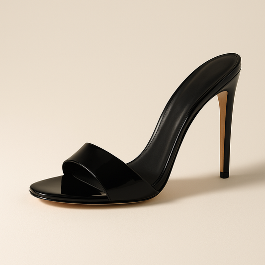 Escarpin Noir Vernis
