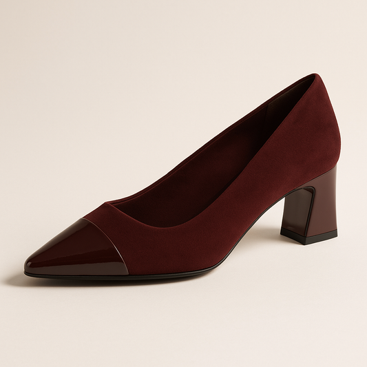 Escarpin Vintage Rouge