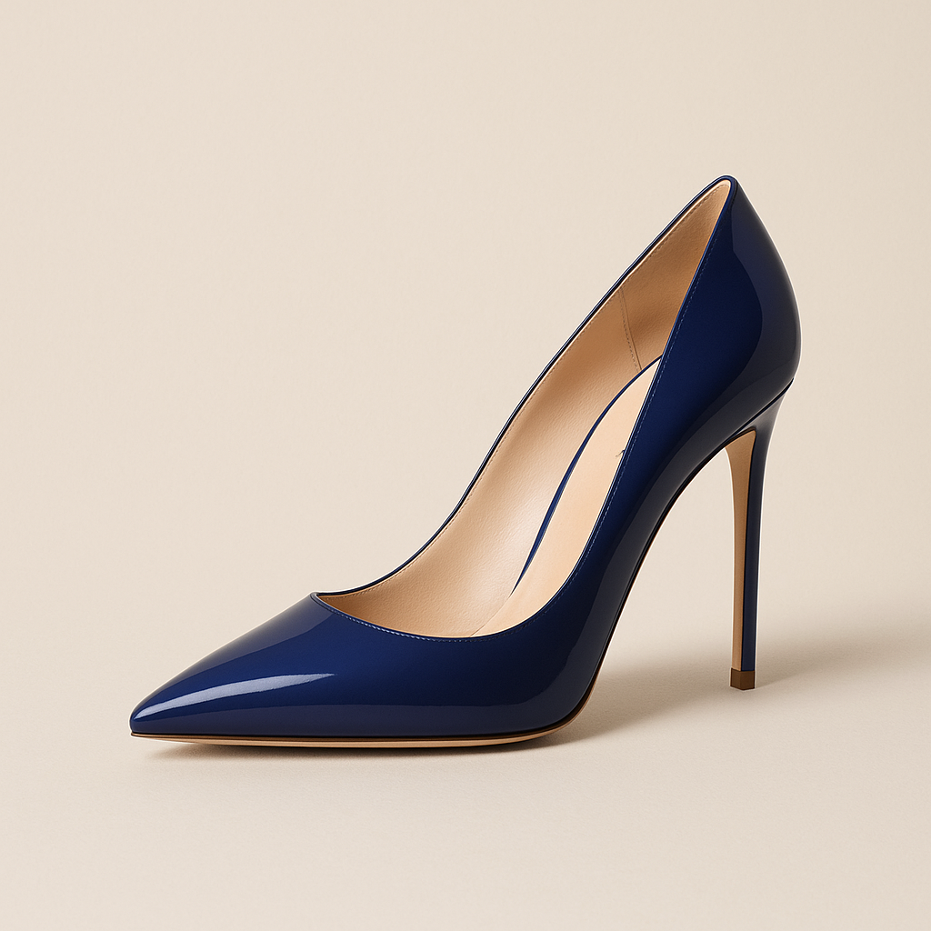 Escarpin Bleu Electrique