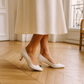 Escarpin Blanc Mariage Confortable